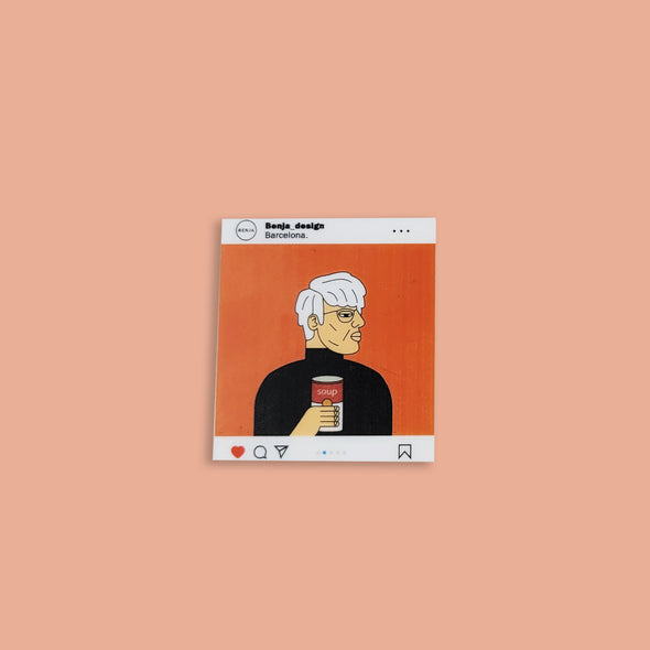 Iconic Portraits: Acrylic Magnets Inspired by Master Artists