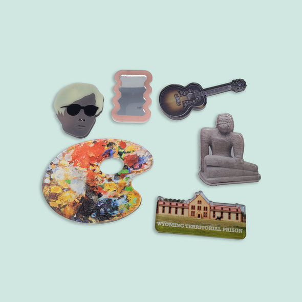 Fully Customizable Magnet Shape Acrylic Magnet