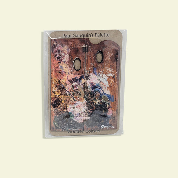Paul Gauguin-Inspired Artist Palette Coaster