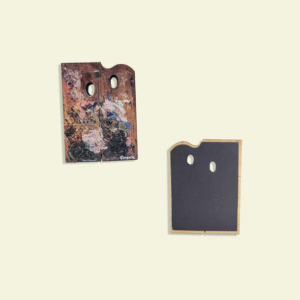 Paul Gauguin-Inspired Artist Palette Wooden Magnet
