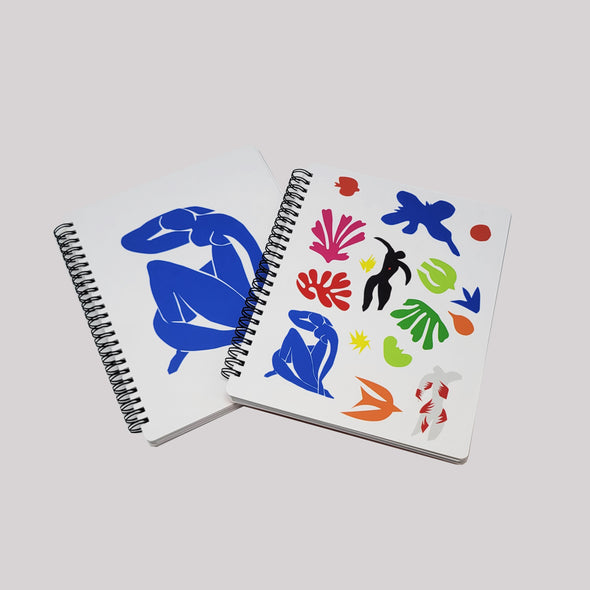 The Paper Garden Henri Matisse “The Blue Nude” Artist Pad – 8.5" x 6.5" Spiral-Bound Sketch Journal