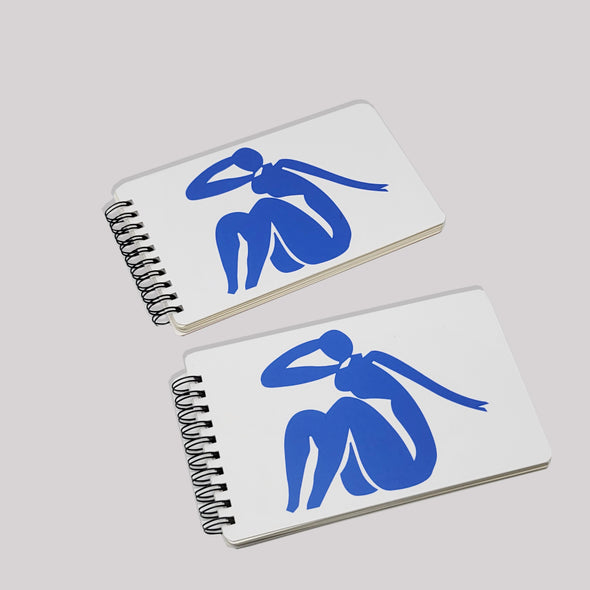 Blue Nude IV" Pocket Sketchbook