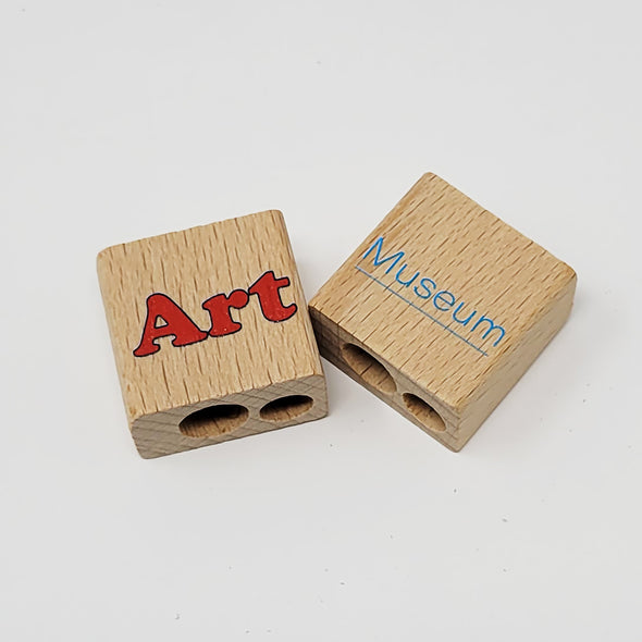 2-HOLE WOODEN SHARPENER