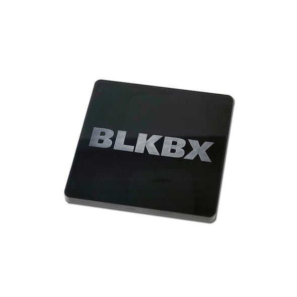 Square Acrylic Black Coaster