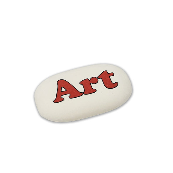 WHITE PEBBLE ERASER