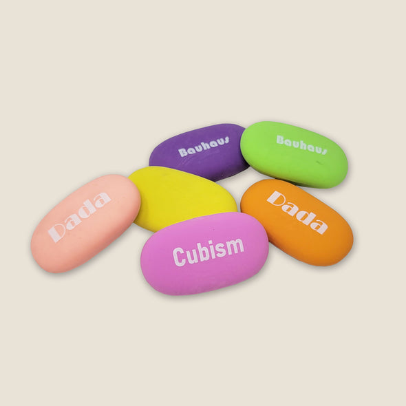 PASTEL PEBBLE ERASER