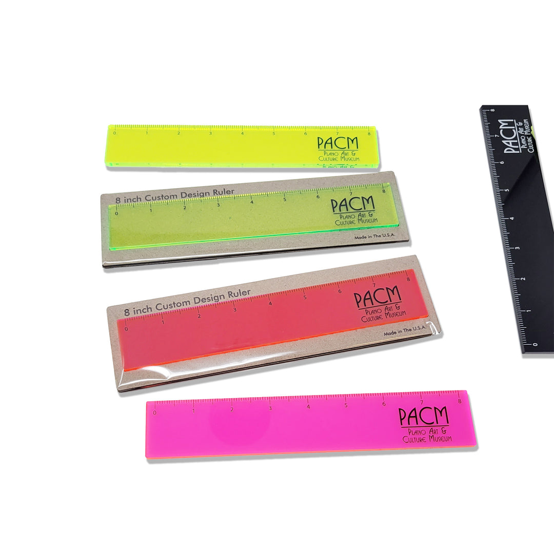 Acrylic Ruler Custom Custom Acrylic Neon Rulers – Sleek, Modern & Made in the USA – mpbarcelona