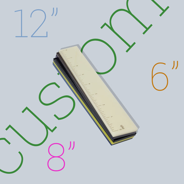Custom Solid Color Acrylic Rulers – Printed or Laser Engraved | Made in the USA