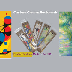 Custom Canvas Bookmarks