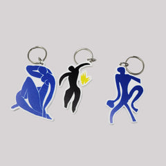 The Paper Garden Henri Matisse “The Blue Nude” Acrylic Keychains – Art in Your Pocket