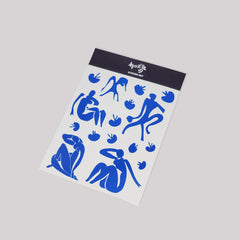 The Paper Garden Henri Matisse “Blue Nude” Sticker Sheet Set