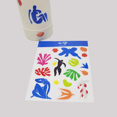 The Paper Garden Henri Matisse “Blue Nude” Sticker Sheet Set