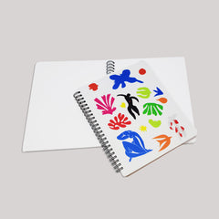 The Paper Garden Henri Matisse “The Blue Nude” Artist Pad – 8.5" x 6.5" Spiral-Bound Sketch Journal