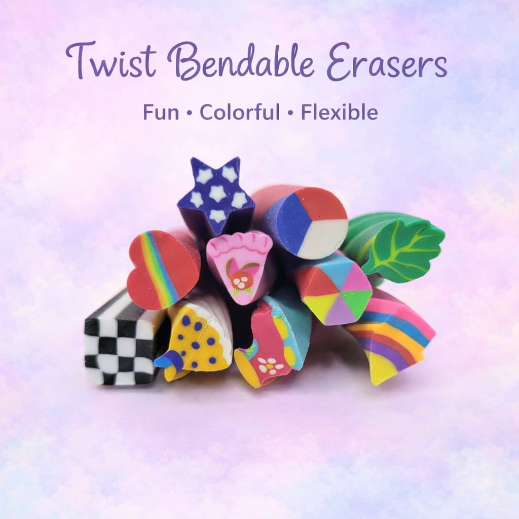 12.5” MULTICOLOR TWIST ERASER