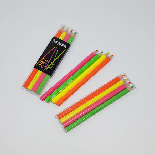 FLUO PENCIL, SET OF 4