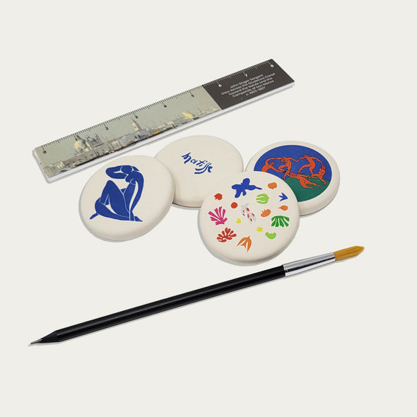 Matisse-Inspired Erasers — Where Function Meets Masterpiece