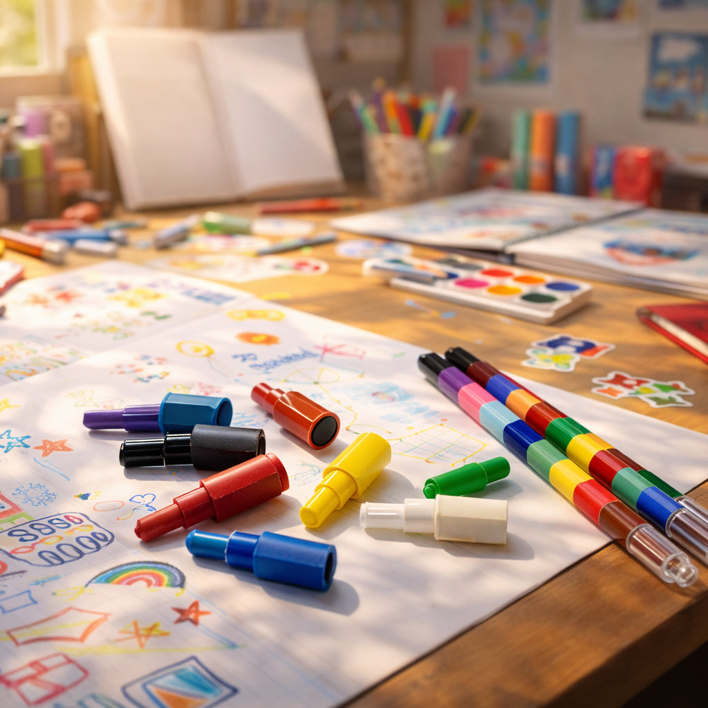 STACKABLE CRAYONS SET OF 50